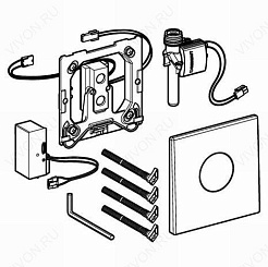 Geberit Привод бесконтактного смыва HyTronic Mambo 116.033.FW.1 для писсуара, работа от батарей – фотография-3